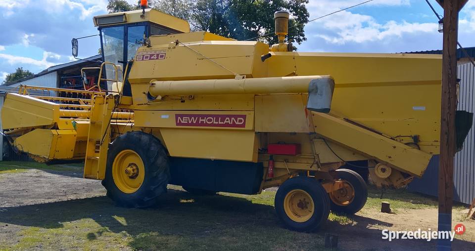 Kombajn HOLLAND 8040 nieuszkodzony Jeziorsko