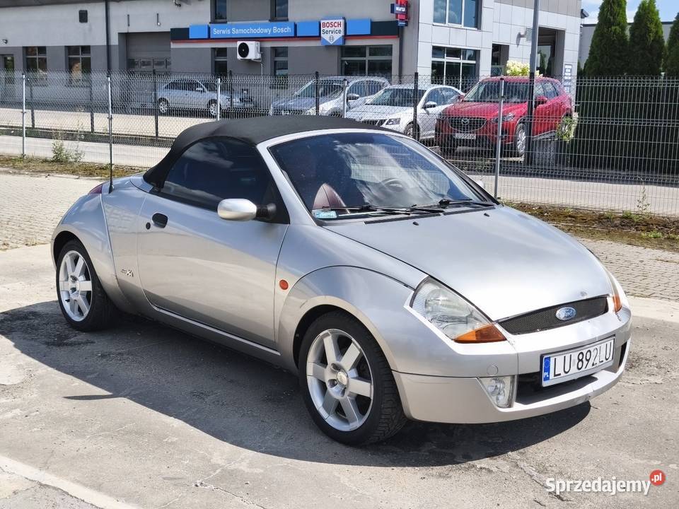 Ford Streetka 2004 16 Benz 136 przebiegu Cabrio 136000km Ford Łuków