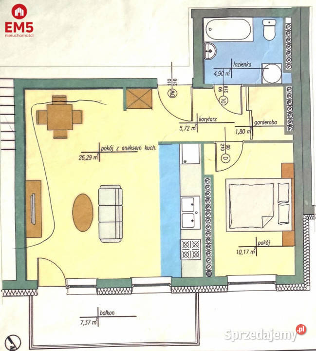 Mieszkanie Białystok Antoniukowska 4897m2 2