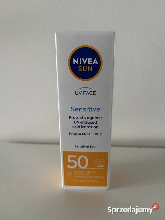 Nivea Sun Sensitive Krem ochronny do twarzy Poznań