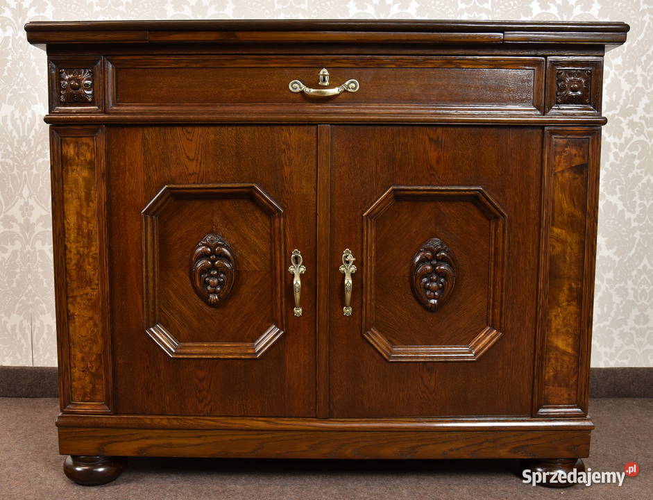 Komoda międzywojenna antyk stara lata 20 stylowa wielkopolskie