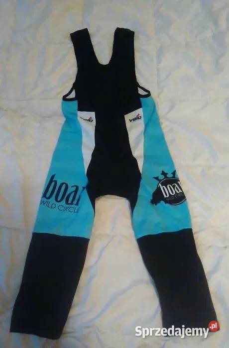 Spodenki rowerowe na szelkach Velo Cycling Wear mazowieckie