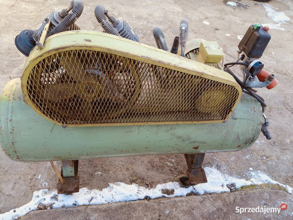 Duży niemiecki Kompresor keaser 2 tłoki 200 Sandomierz sprzedam
