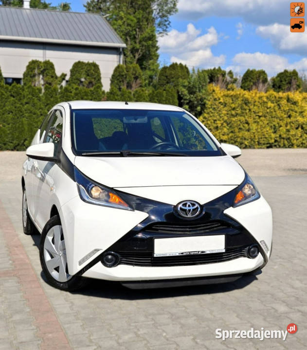 Toyota Aygo Klima Kamera II 2014 72435km Nowy Sącz