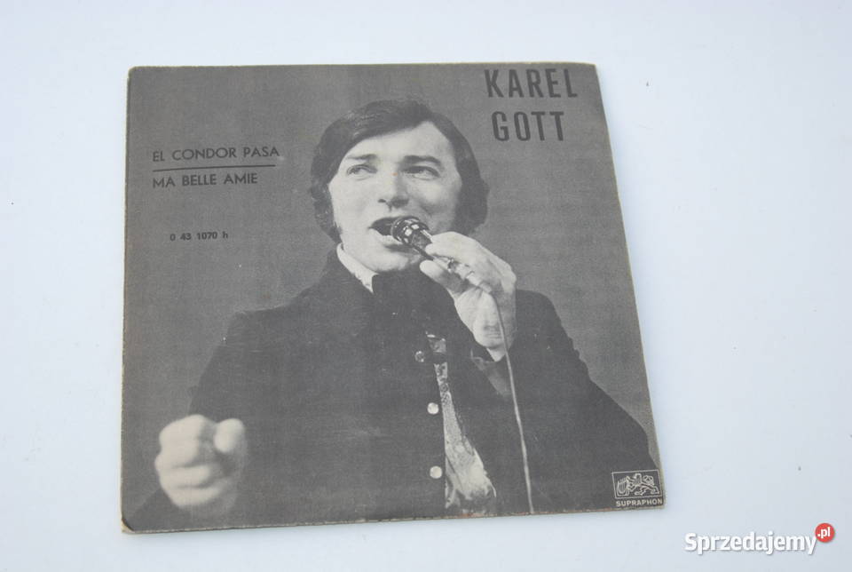 Stara płyta winylowa Karel Gott El Condor Pasa śląskie Cieszyn