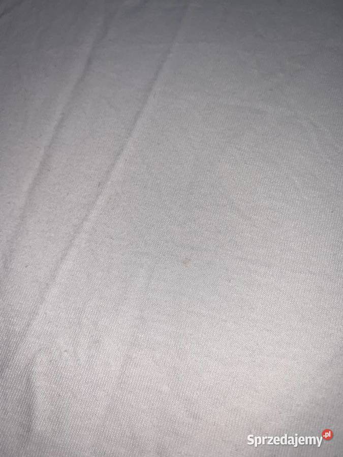 Tshirt bluzka koszulka z krótkim rękawem biała dziewczynka Bluzki, koszulki i kaftaniki sprzedam
