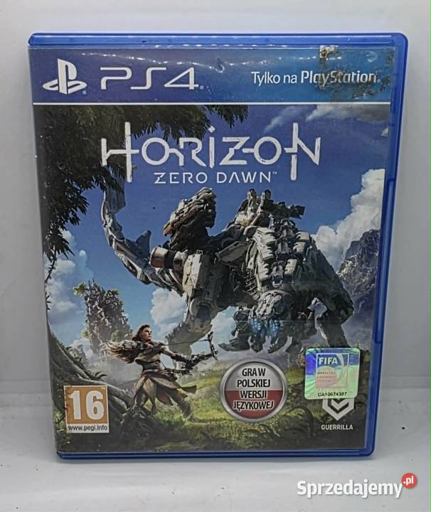 Gra Horizon Zero Dawn 4 Elbląg sprzedam