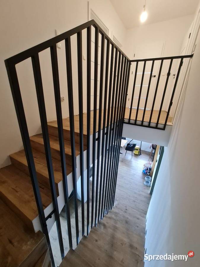 Balustrada Harfowa LOFT Lamele Stalowe pod Balustrady i barierki Pruszcz Gdański