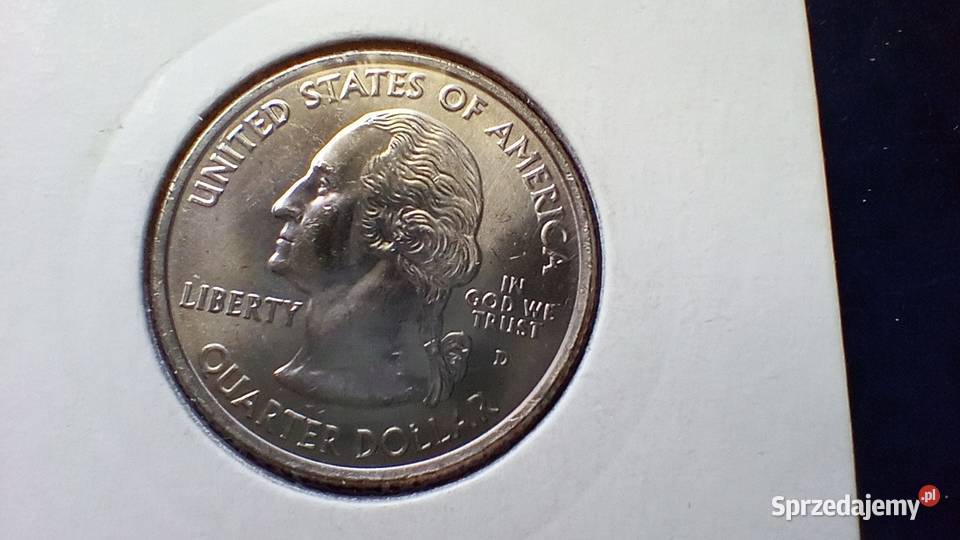 Stare monety 14 dolar 2003 Maine USA hologram podkarpackie Lesko