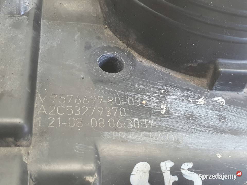 Peugeot 207 14 16V VTi PRZEPUSTNICA V757669780 osobowe Janów