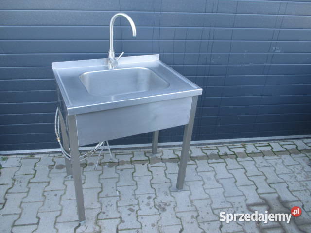 Stół Zlew Jednokomorowy Stal Nierdzewna 806090 Ostrów Wielkopolski