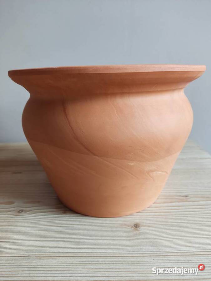 Donica doniczka terakota fi 245 Nowa