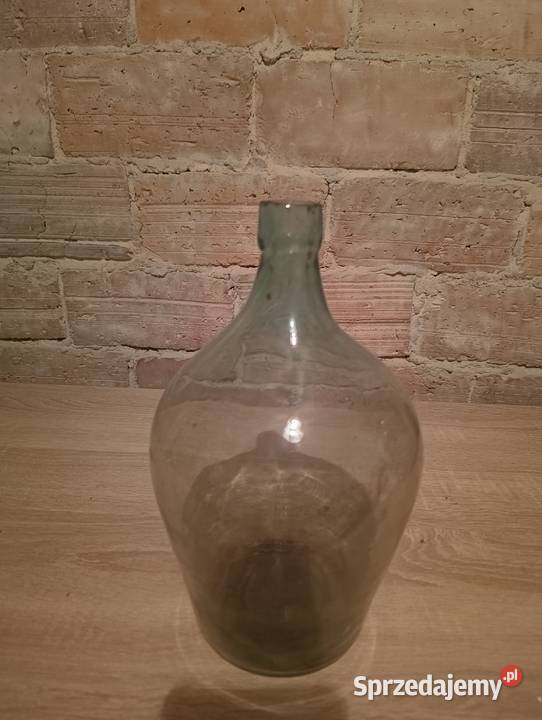 Balon na wino gąsior szklany 5L OKAZJA śląskie Będzin