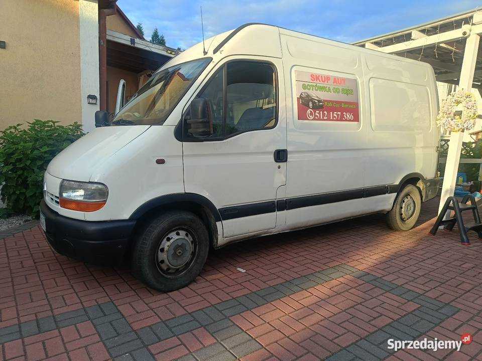 Renault Master 25 D Furgon 2001r Bierawa