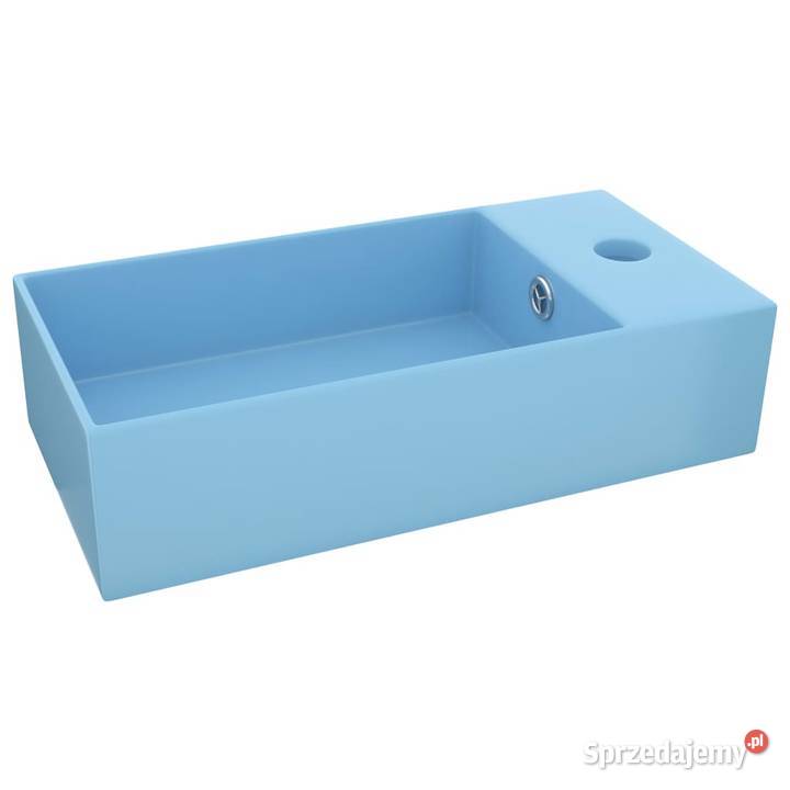 vidaXL Umywalka z otworem przelewowym ceramika Warszawa