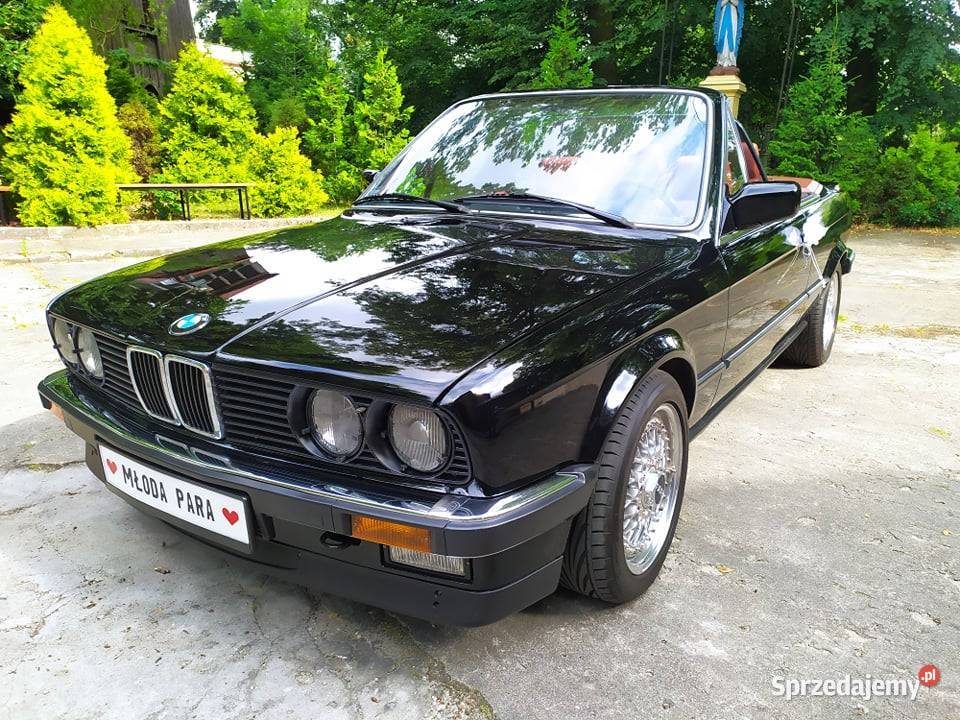 Auto do ślubu BMW E30 cabriocoupesedan Pabianice