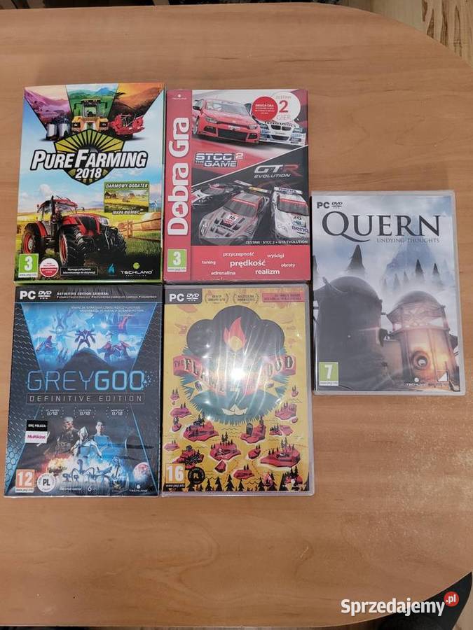 Nowe gry PC laptop folia język polski symulator Racibórz