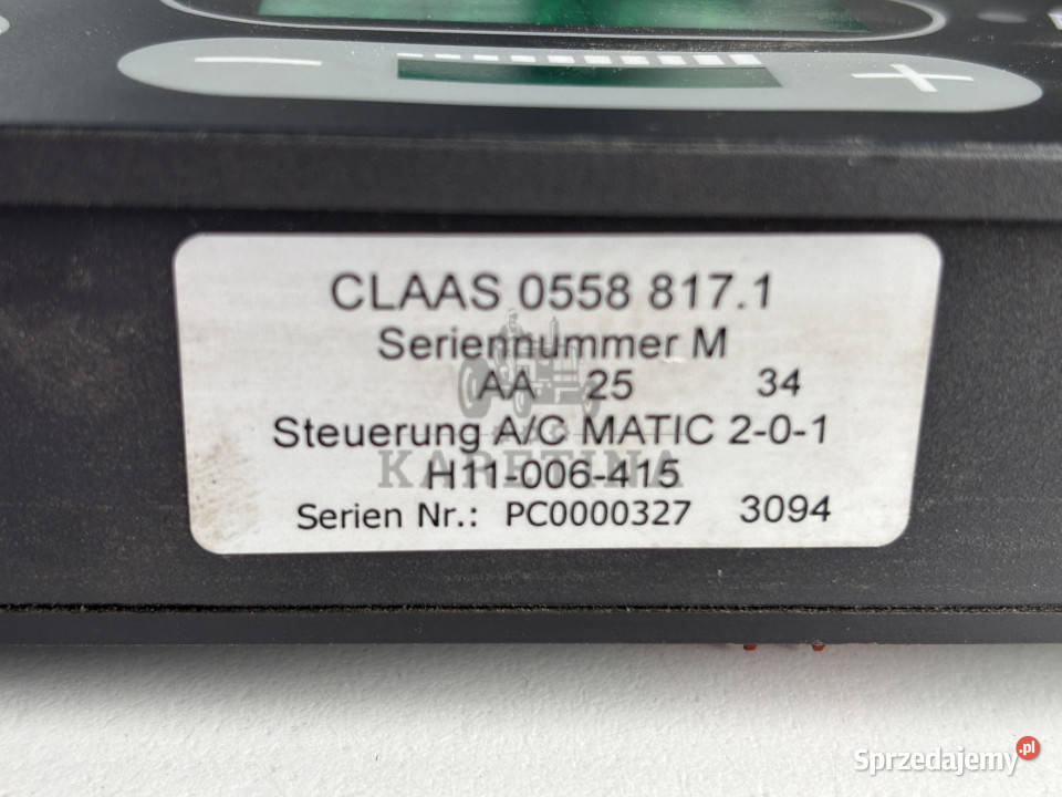 Claas Jaguar Lexion Tucano Xerion moduł