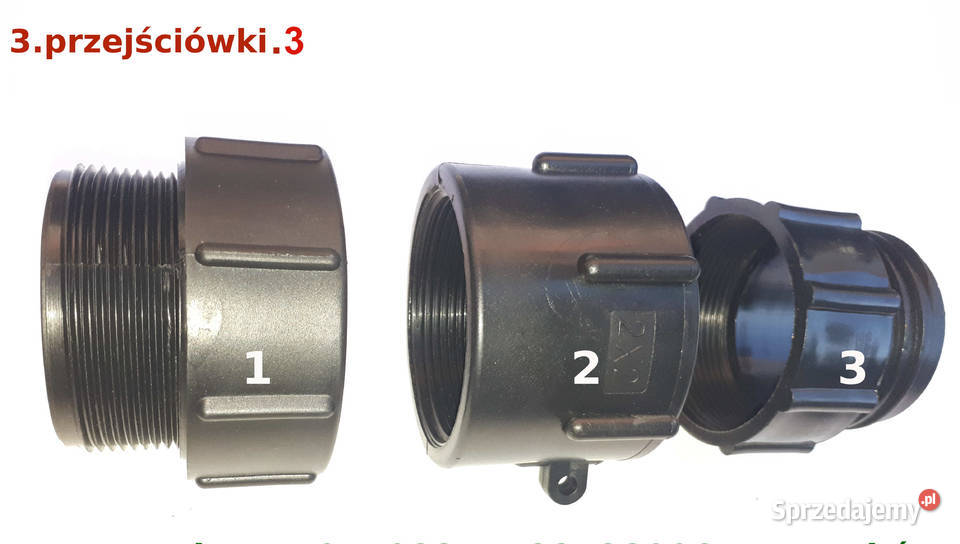 ZBIORNIK 1000 L POJEMNIK 1000 L ADPTER DO