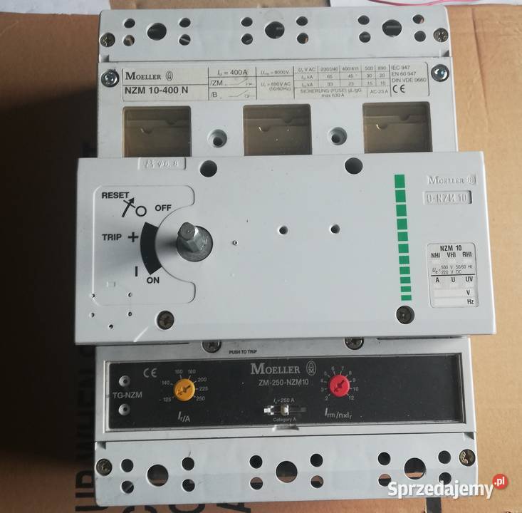 Moeller NZM10400N ZM250NZM10 śląskie Dąbrowa Górnicza