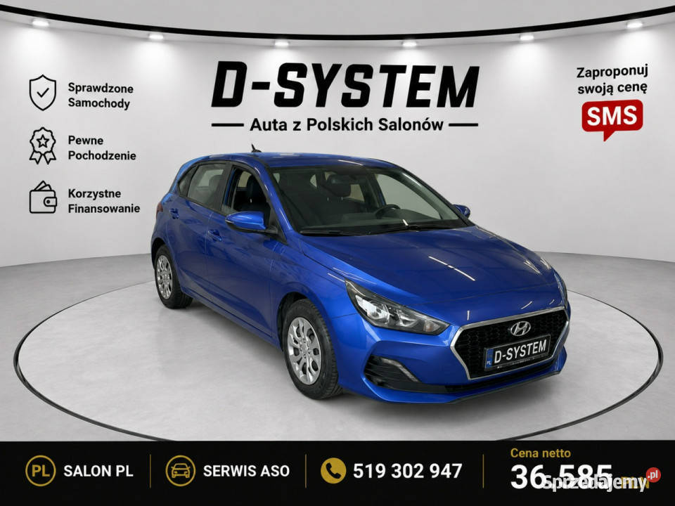 Hyundai i30 Salon Polska Automat 1Właściciel 102000km Białystok