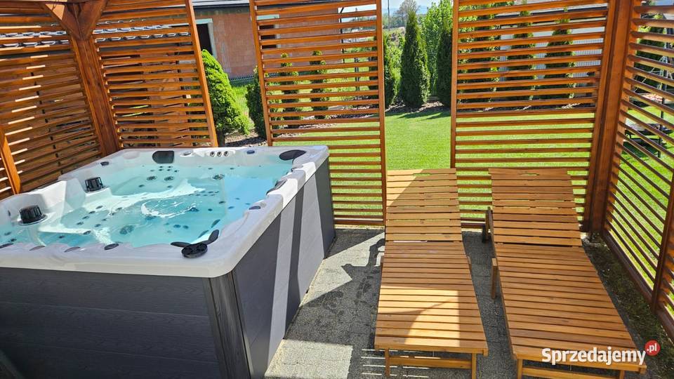 Jacuzzi ogrodowe wanna z hydromasażem SPA 6 os Tychy