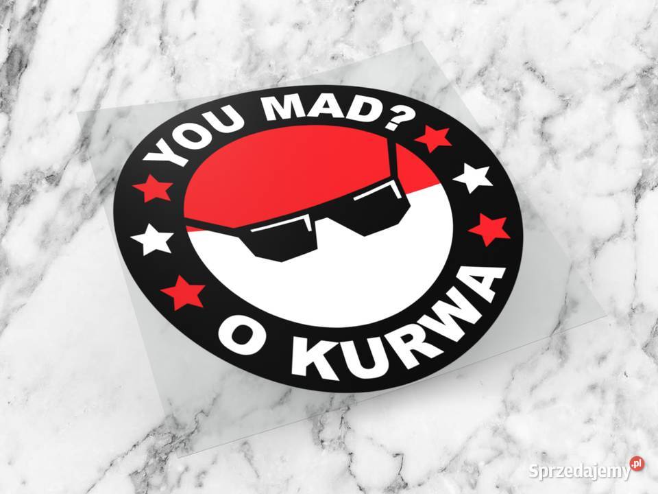 Naklejka POLANDBALL 6 x 6 cant into space polan