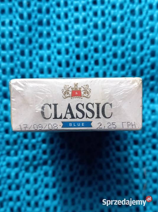 Classic Blue Paczka kolekcjonerska papierosów Małkinia Górna