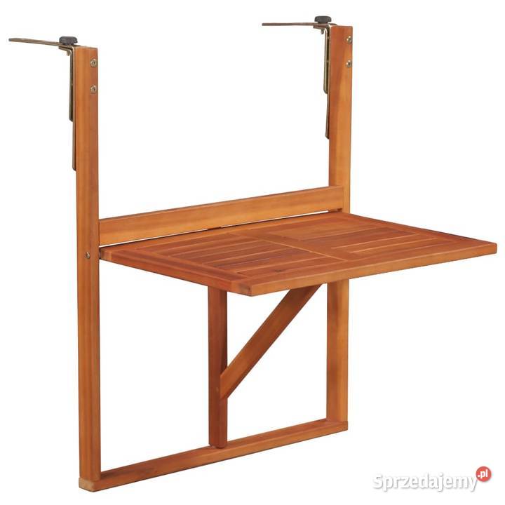 vidaXL Wiszący stolik balkonowy 645x44x80 Warszawa