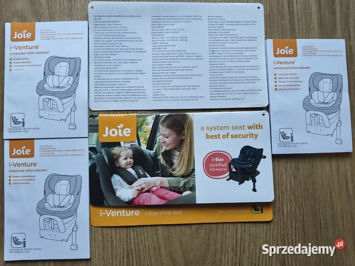 Fotelik samochodowy Joie iVenture z bazą ISOFIX Sułkowice