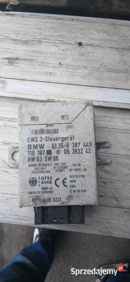 Ews e46 immobiliser BMW 3 Zabrze