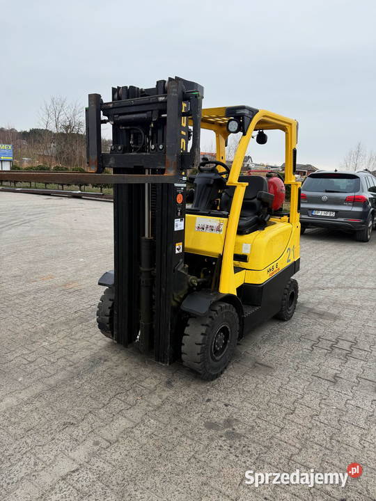 wózek widłowy HYSTER H16FT 1600 Triplex 45m gaz Działoszyn sprzedam