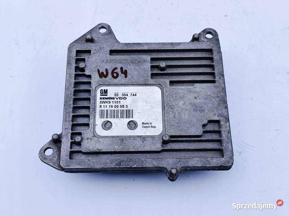 Opel Vectra C ZAFIRA SIGNUM STEROWNIK KOMPUTER Przemęt