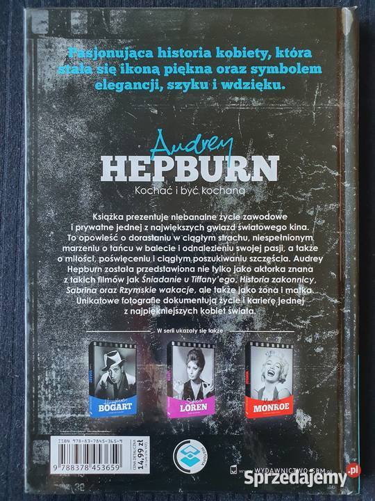 Audrey Hepburn Kochać i być kochaną Krzysztof Katowice