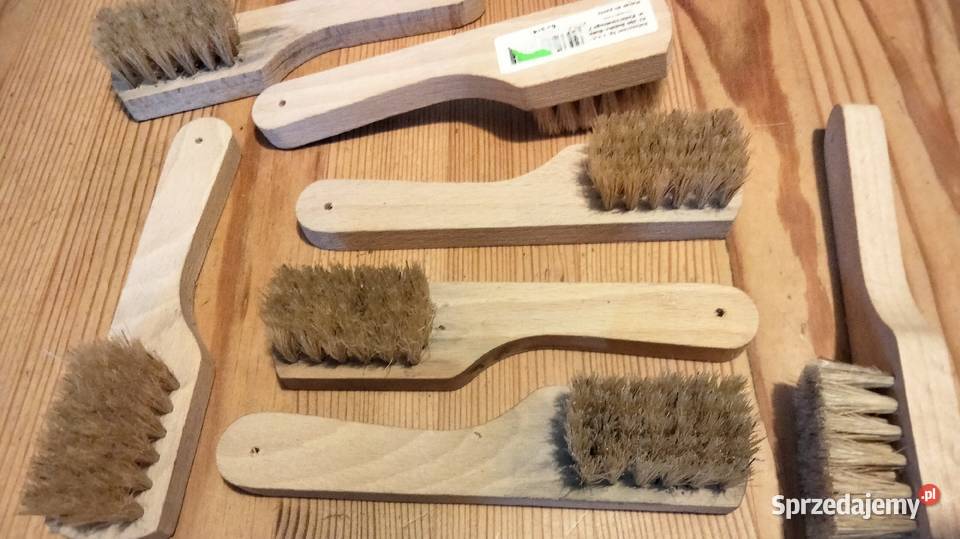 Szczotka do nakładania pasty do butów długość 14 inna Ostrów Wielkopolski