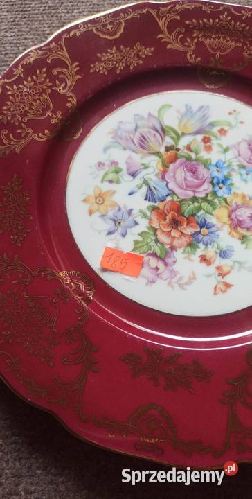 Patera z kwiatami R G K Czechoslovakia Gdańsk