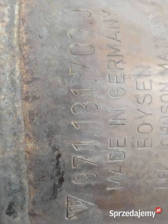 FILTR CZĄSTEK STAŁYCH DPF FAP KATALIZATOR 30 B