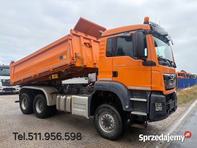 Man TGS wywrotka 6x6 3 stronny mazowieckie Warszawa