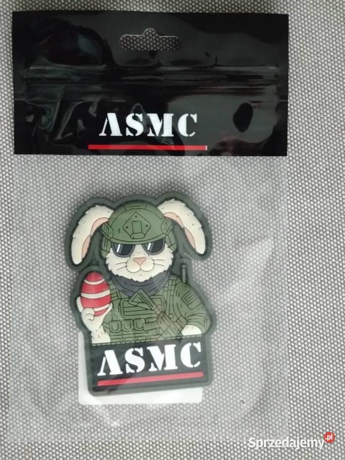 Naszywka militarna królik wielkanocny Warszawa