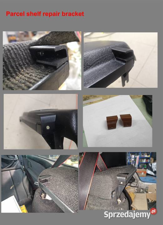 Parapet VW golf 2 mk2 zestaw naprawczy Hrubieszów