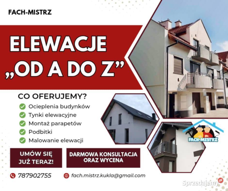 Elewacje i ocieplenia Bochnia