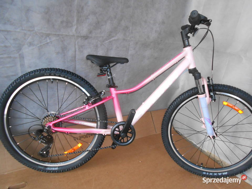 Rower dziewczynki 24 lekki alu MTB Górskie, MTB Jordanowo