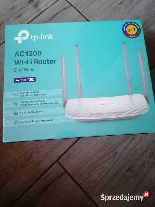 Router wi fi ac 1200 archer c50 Deszczno
