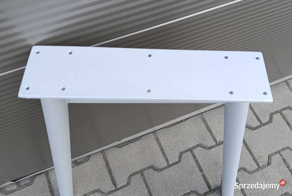 Nogi metalowe do stołubiurka kolor szary Pozostałe Mianowice