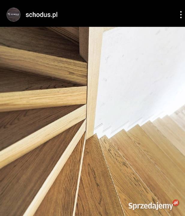Schody drewniane Schody na beton Schodus Kraków sprzedam