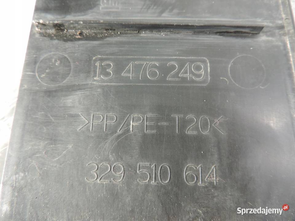 OPEL CROSSLAND OSŁONA PODSZYBIA ZAŚLEPKA