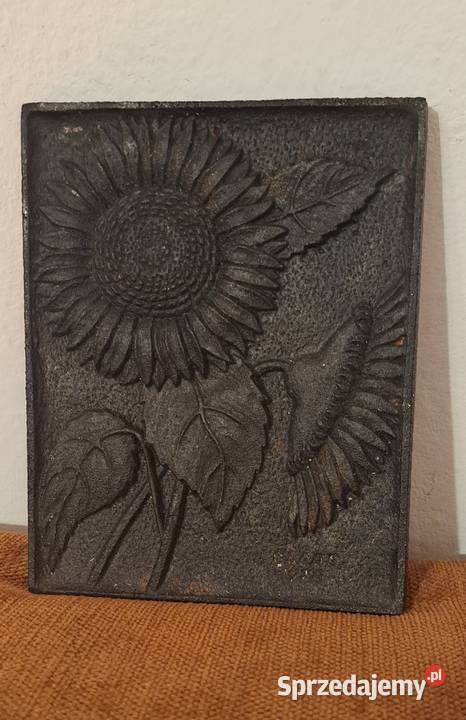 płytki żeliwne do powieszenia na ścianie 5 sztuk Rękodzieło sprzedam