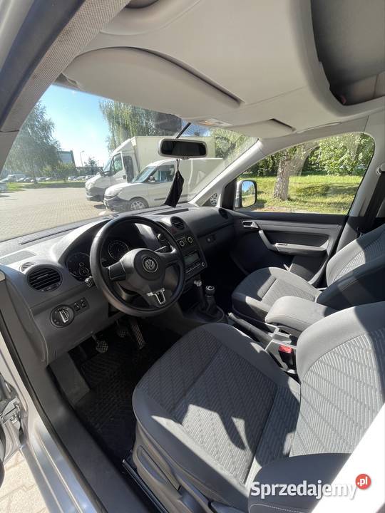 VW Caddy 16 TDI 140 2010 r Salon Polska Rok produkcji 2010 Lublin