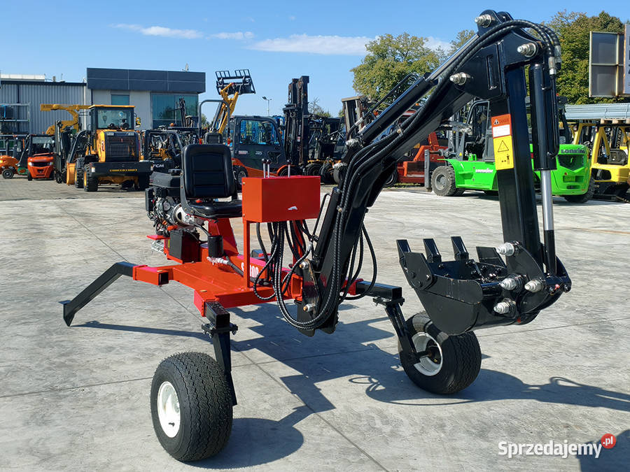 Minikoparka krocząca Miva VA900 spider excavator