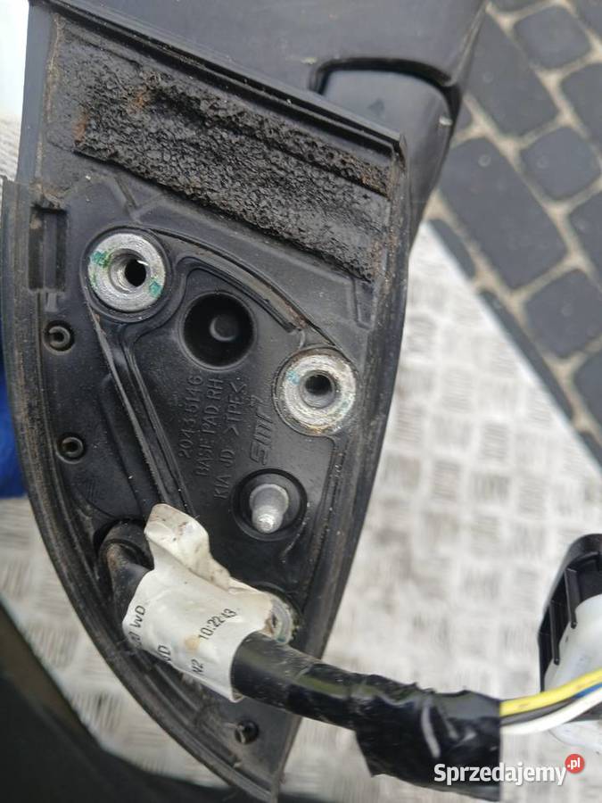Lusterko prawe el Kia Ceed II 2 SW 5pin lak WD Rok produkcji 2013 Lusterka zewnętrzne Radłów
